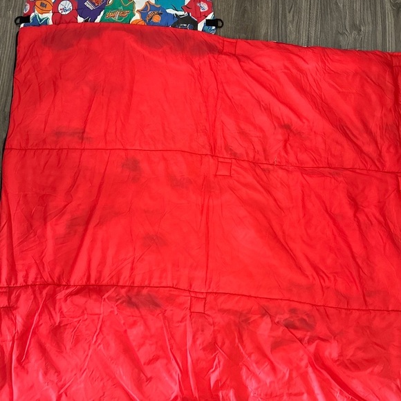 Vintage 1990's NBA sleeping bag SONICS WIZARDS WARRIORS BULLS Jordan you… - Picture 7 of 7